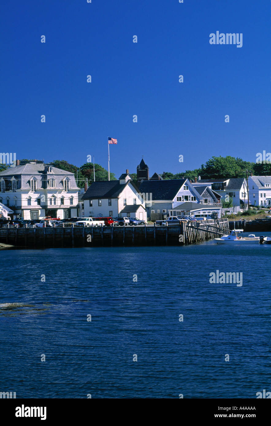 Vinalhaven, Vinalhaven Isola, Maine, Stati Uniti d'America Foto Stock