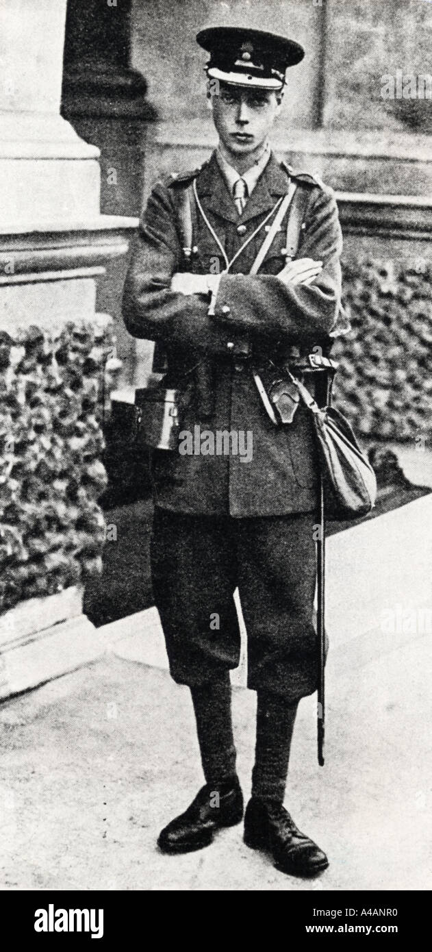 Il duca di Windsor quando egli era principe di Galles Foto Stock