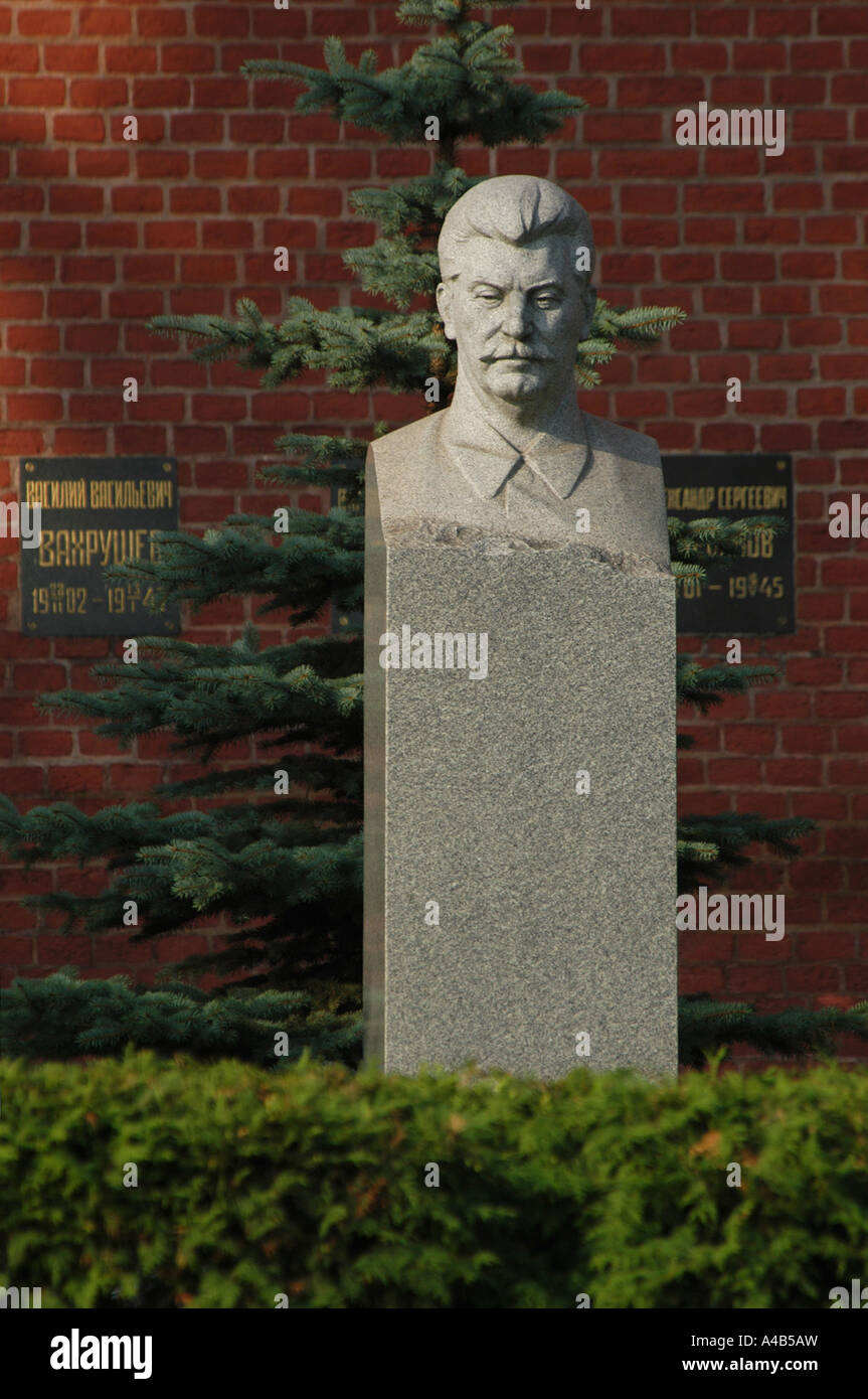 Tomba del dittatore sovietico Joseph Stalin a Piazza Rossa di Mosca, Russia. Foto Stock