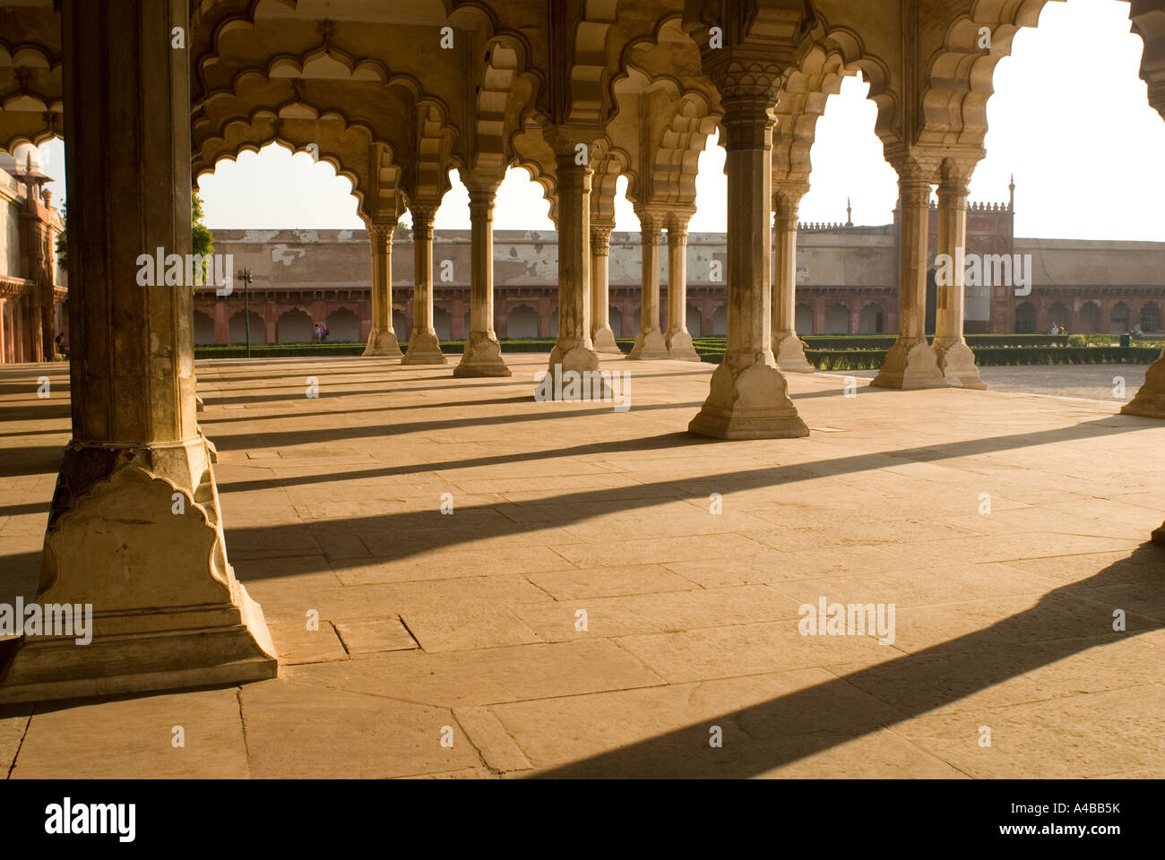 Stock a immagine del vecchio forte o Forte Rosso di Agra con il Khas Mahal Foto Stock Stock a immagine del vecchio forte o Forte Rosso di Agra con il Khas Mahal Foto Stock