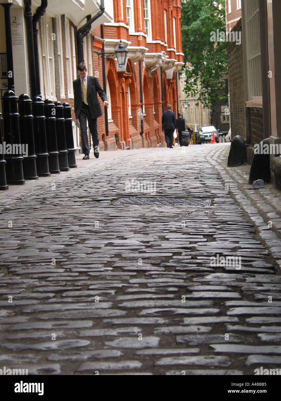 Middle Temple Lane Londra Inghilterra Gran Bretagna Foto Stock