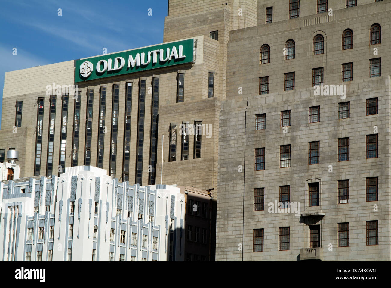 Vecchio edificio reciproco Città del Capo Sud Africa RSA Foto Stock