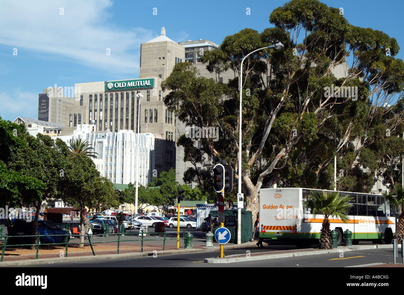 Il vecchio edificio reciproco Città del Capo Sud Africa International financial services group di società Foto Stock