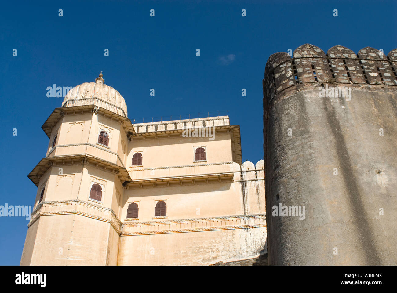 Immagine stock della fortezza di Kumbhalgarh Rajasthan in India Foto Stock Immagine stock della fortezza di Kumbhalgarh Rajasthan in India Foto Stock