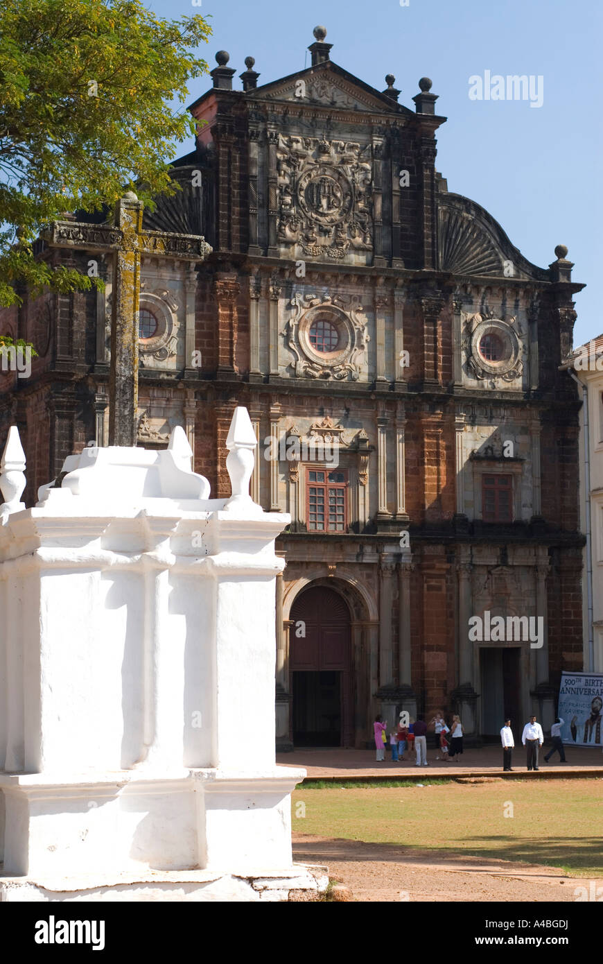 Immagine stock della Basilica del Bom Jesus nel vecchio Goa Foto Stock Immagine stock della Basilica del Bom Jesus nel vecchio Goa Foto Stock
