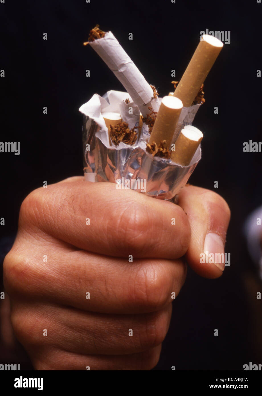 Smettere di fumare! Foto Stock
