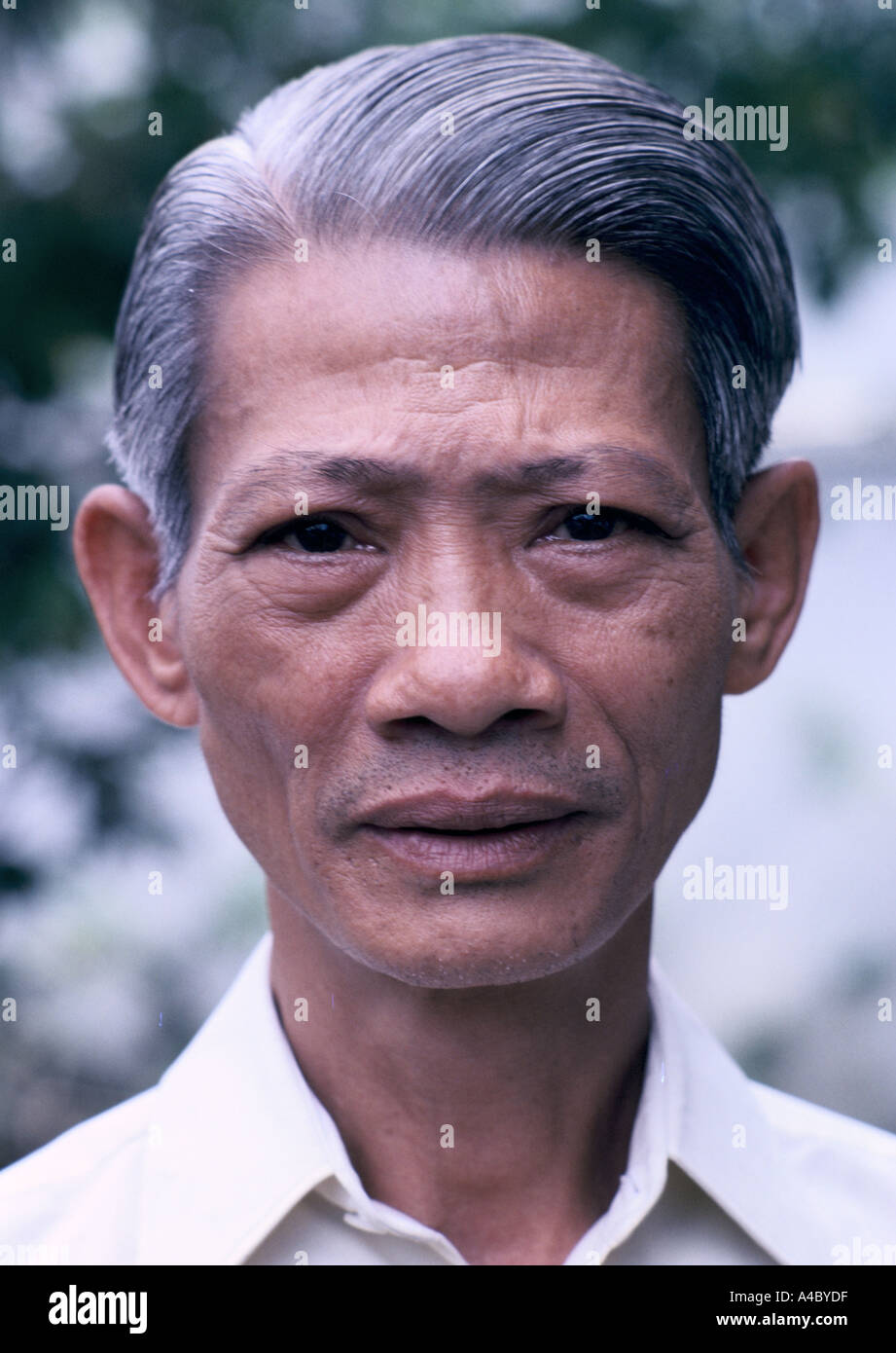 Ritratto di un uomo a sud vietman Foto Stock