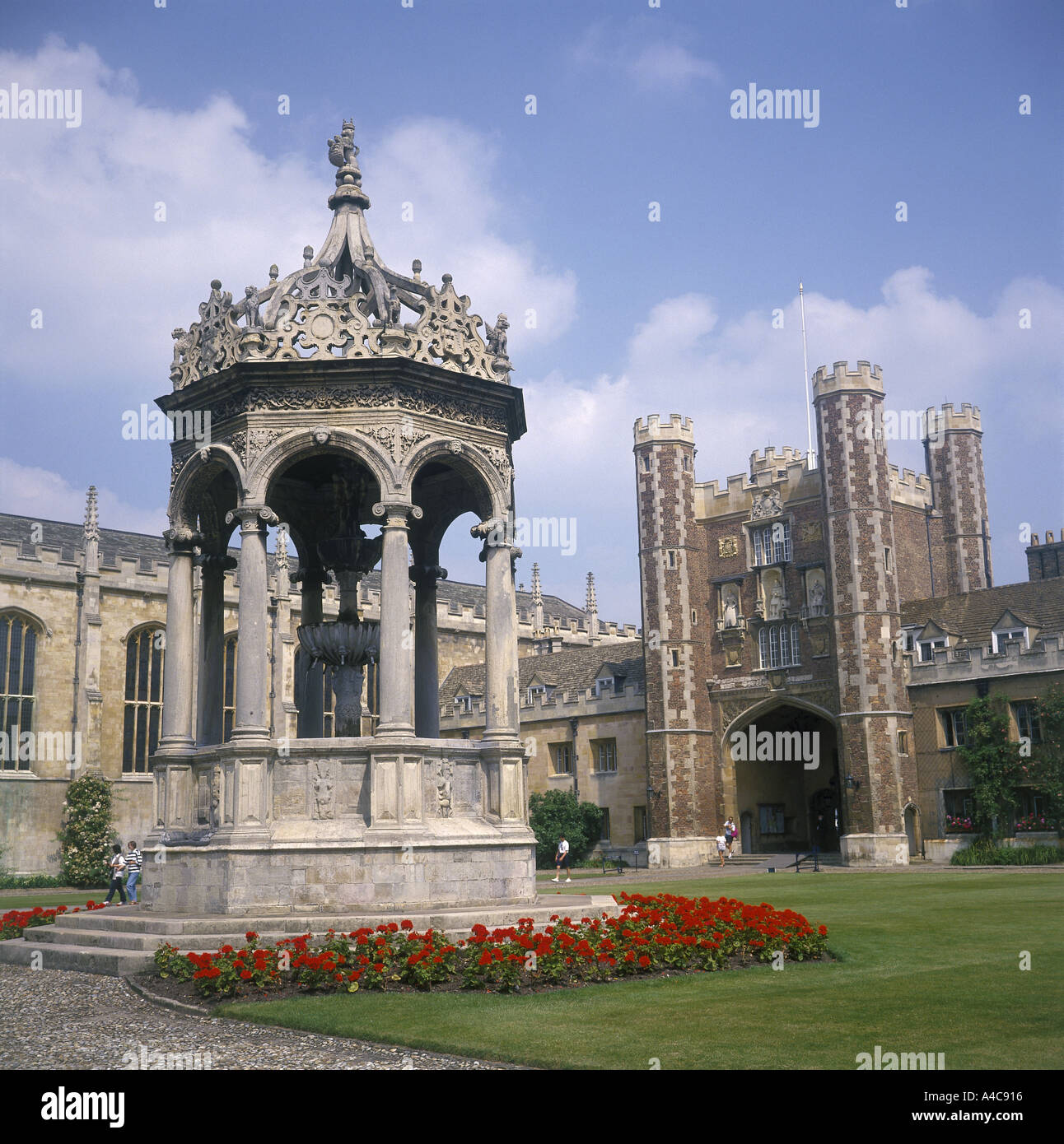 Inghilterra Cambridge Trinity College Foto Stock