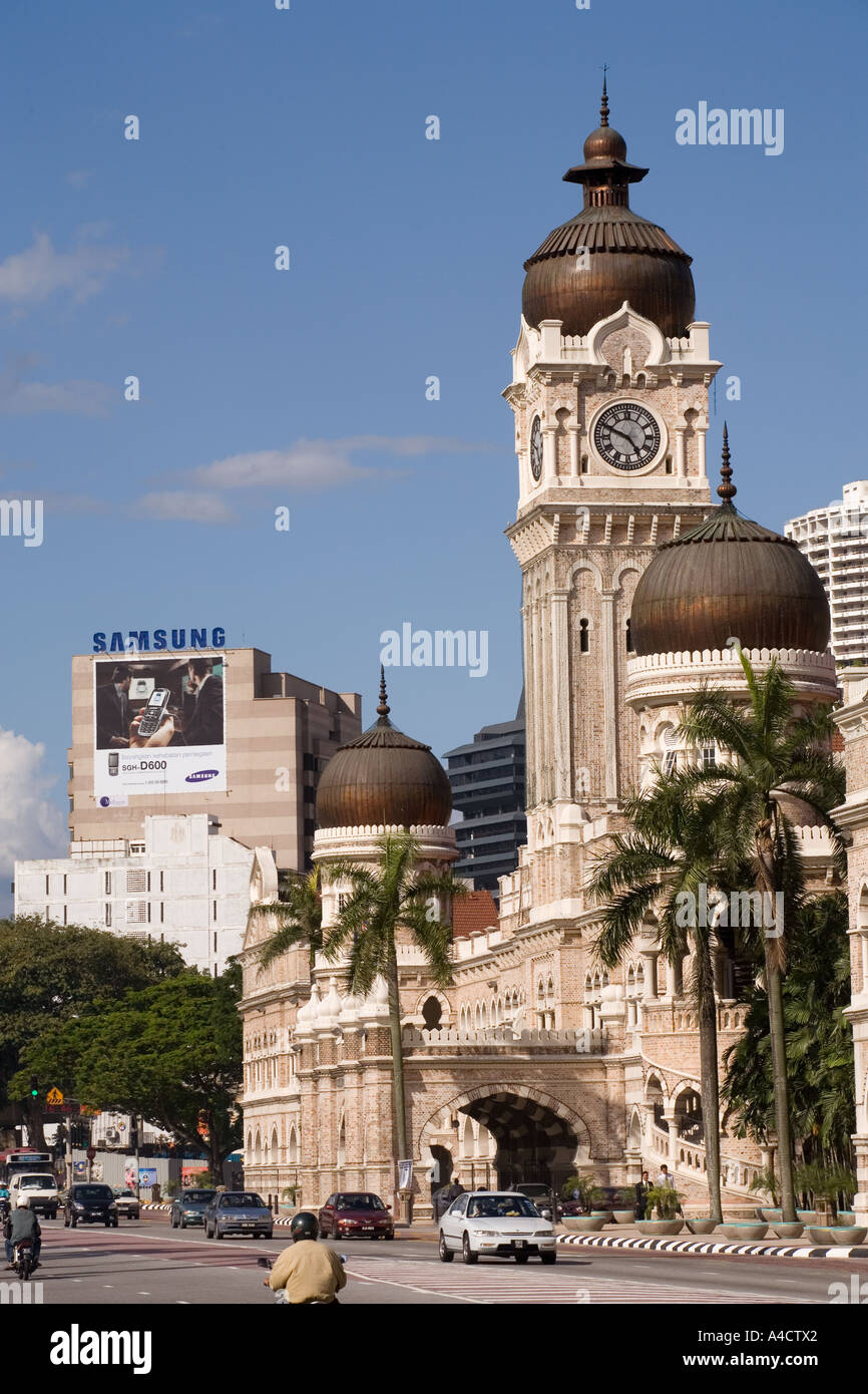 Malesia Kuala Lumpur Merdeka Square Jalan Raja Laut Palazzo Sultano Abdul Samad Foto Stock