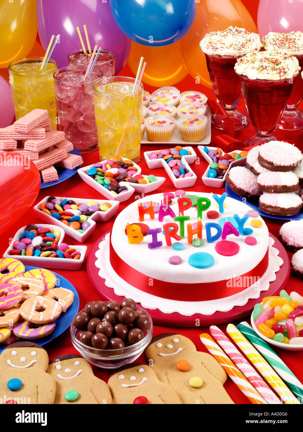 Felice Festa di compleanno Foto Stock