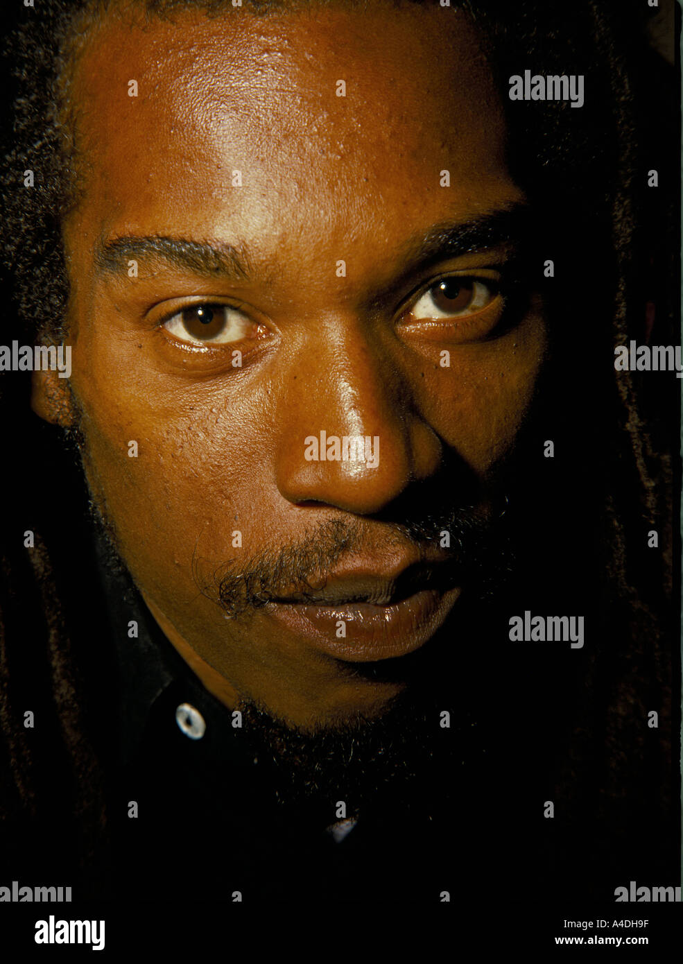 Benjamin Zephaniah, poeta 1992 Foto Stock