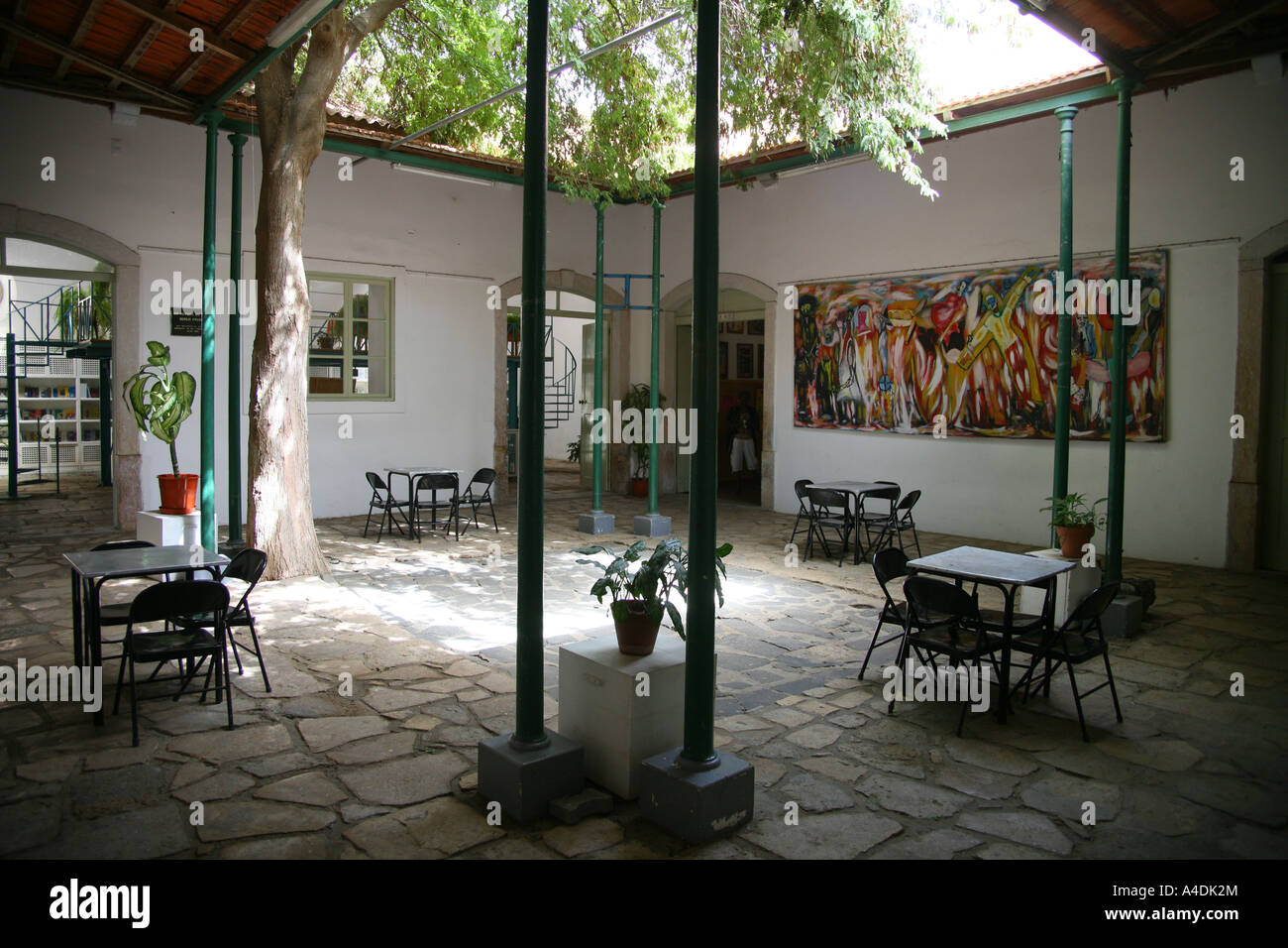 Galleria d'arte Mindelo Sao Vicente Foto Stock