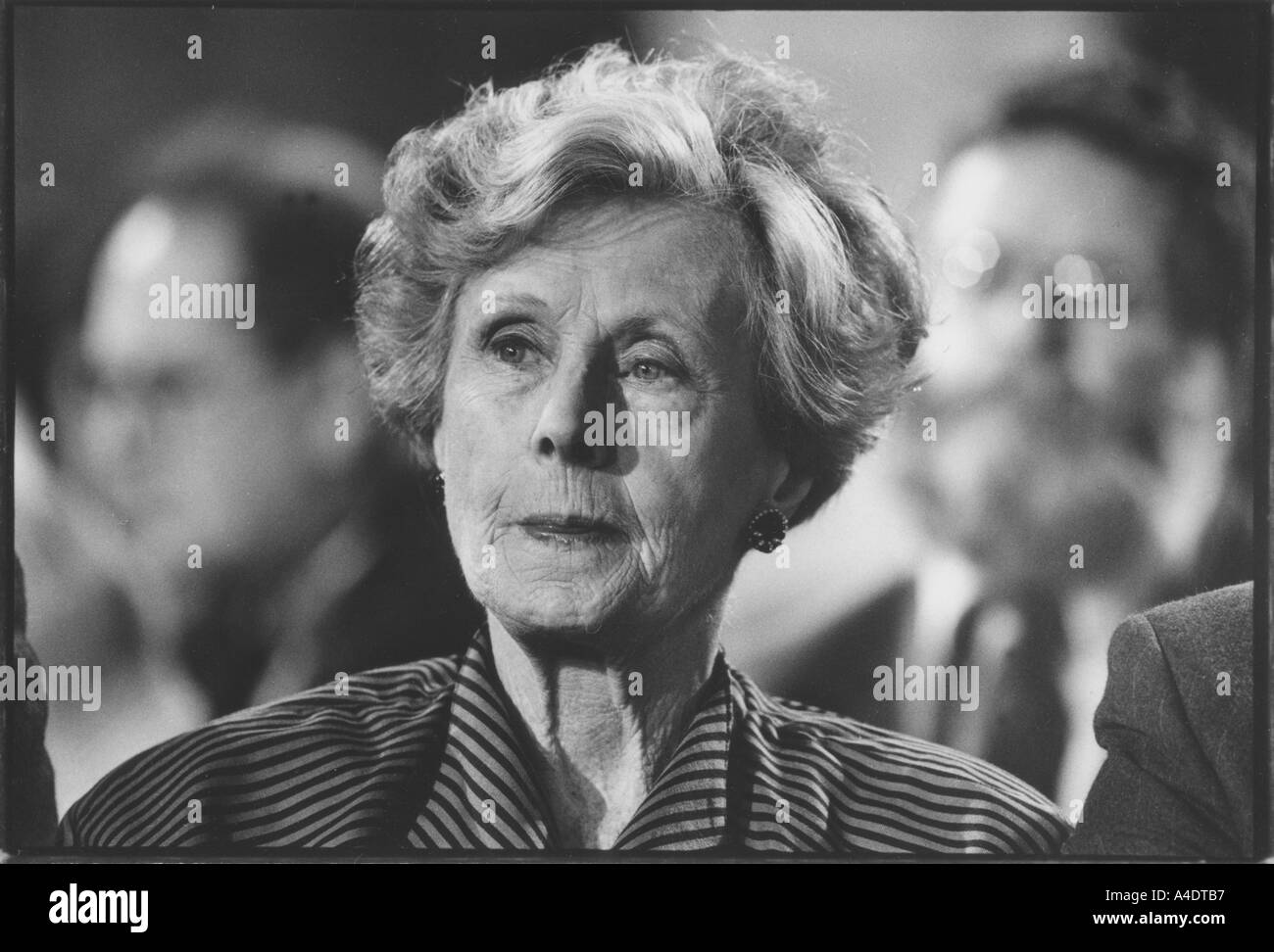 Dame barbara castle 1997 in un partito laburista conferenza in Brighton Foto Stock