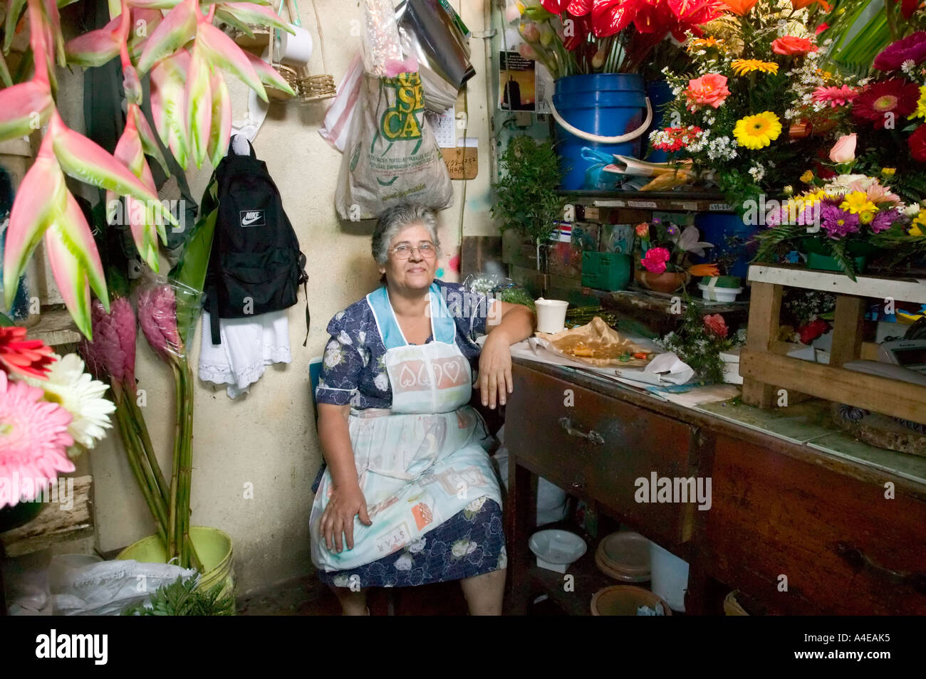 San José Mercado Central, Valle Central & Highlands, Costa Rica Foto Stock