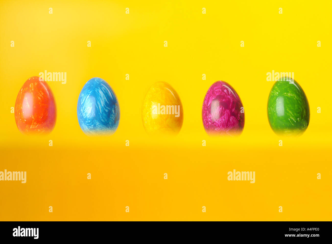 Le uova di pasqua Ostereier Foto Stock