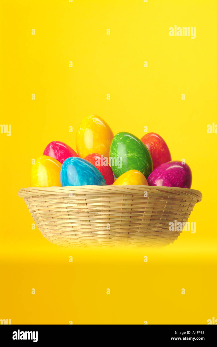 Le uova di pasqua Ostereier Foto Stock