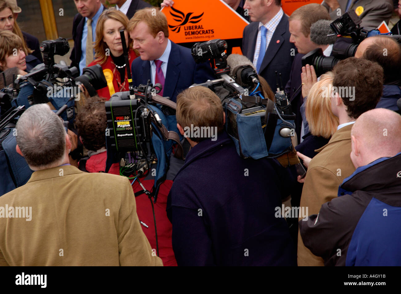 Charles Kennedy Foto Stock