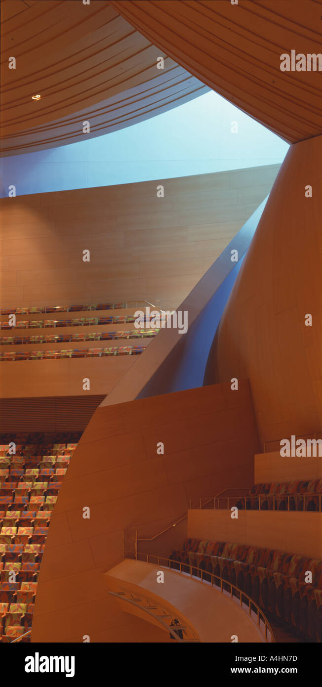 WALT DISNEY CONCERT HALL DI LOS ANGELES, Stati Uniti d'America Foto Stock