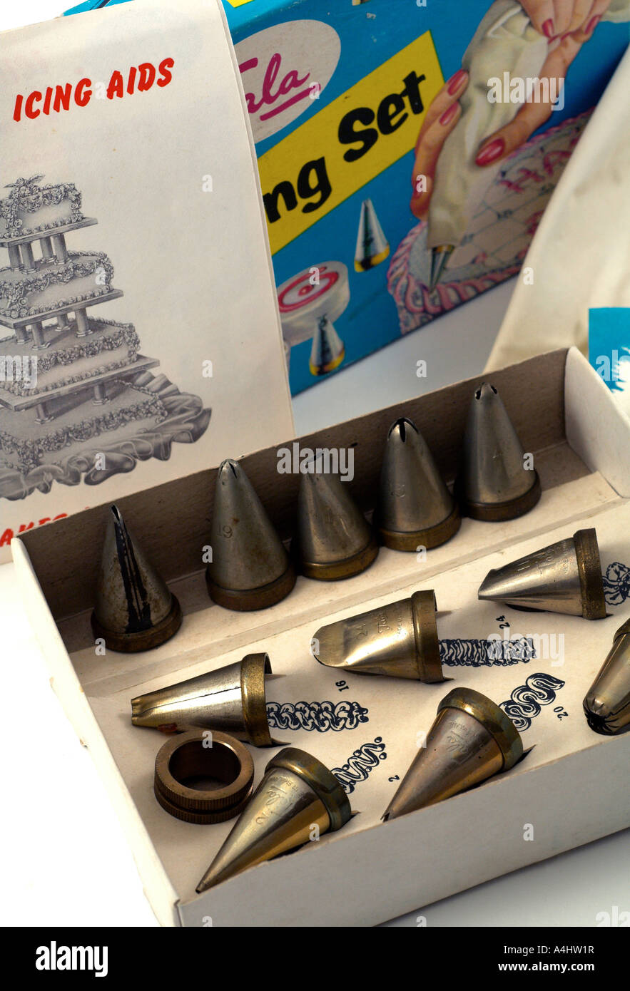 Tala ciliegina impostare degli anni settanta solo uso editoriale Foto Stock