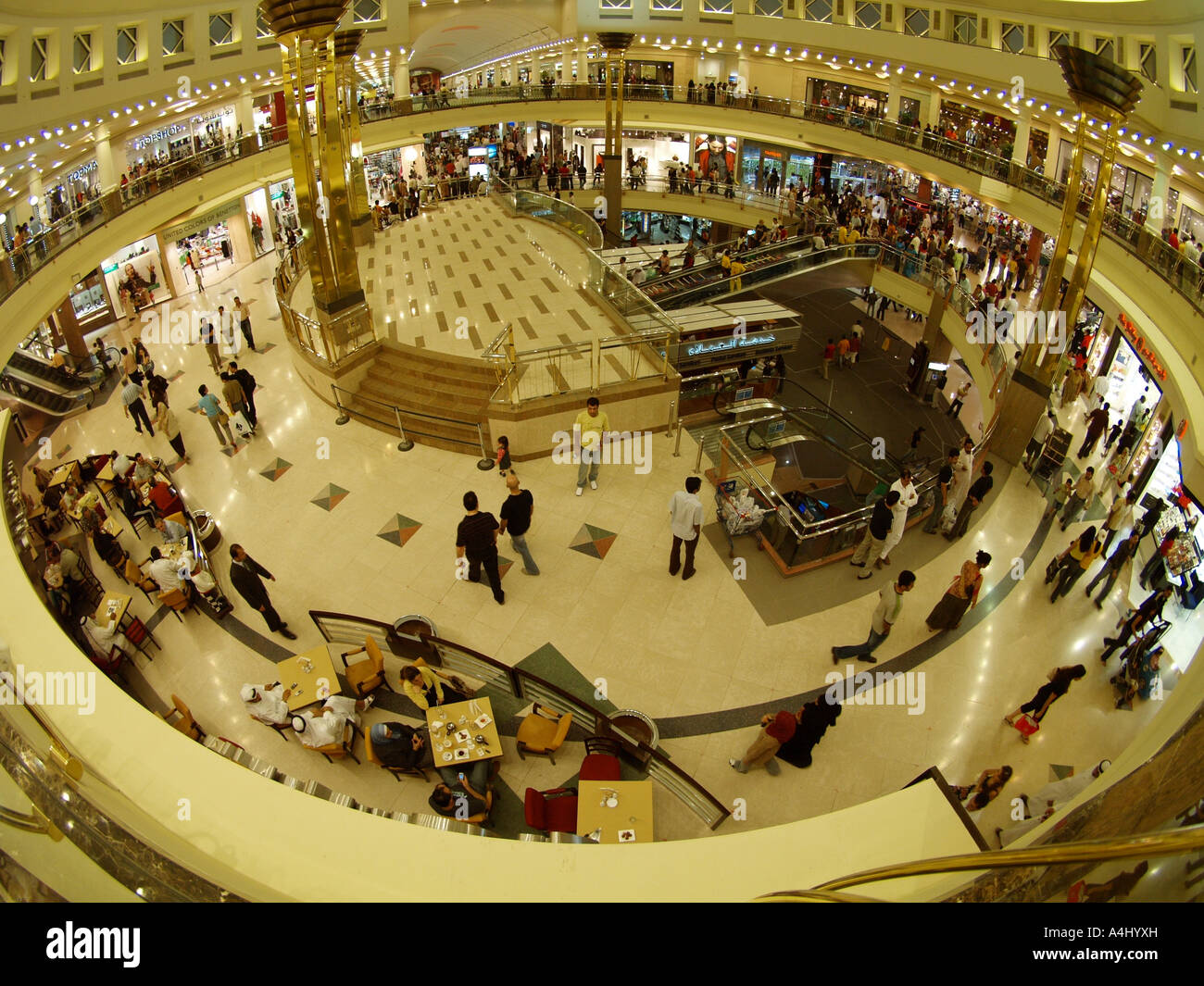 Dubai, Centro città Centro Commerciale per lo Shopping Foto Stock