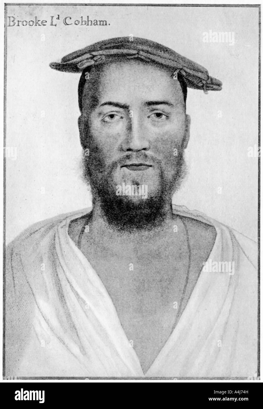 Signore Cobham, XVI secolo (1910). Artista: sconosciuto Foto Stock