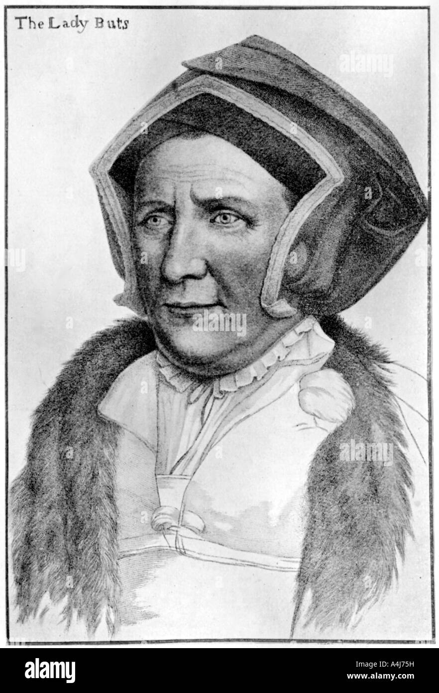 La signora Buts, XVI secolo (1910). Artista: sconosciuto Foto Stock