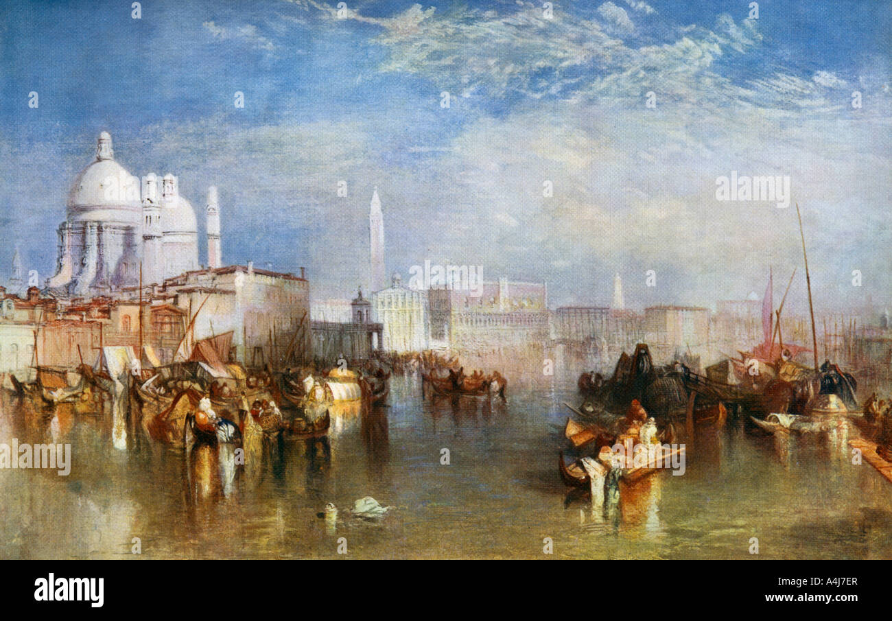 "Venezia", 1840 (1912).Artista: JMW Turner Foto Stock