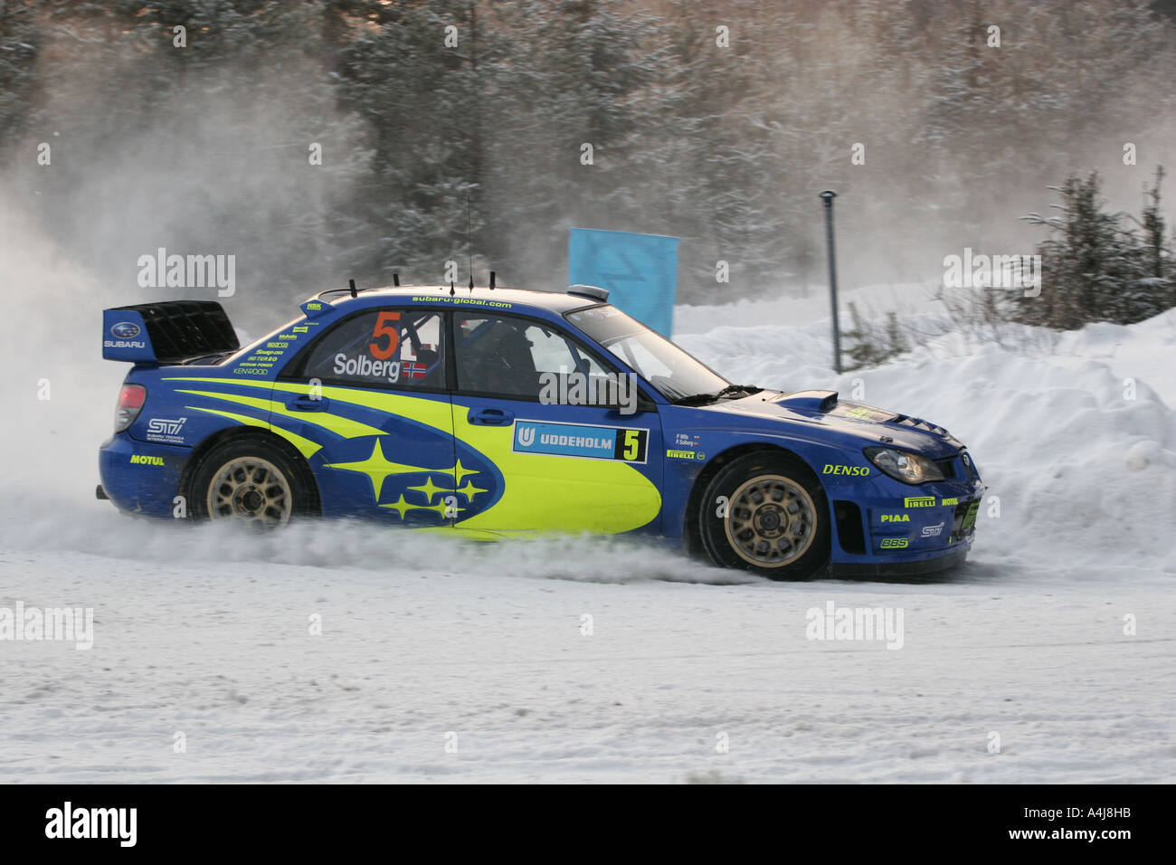 Subaru Impreza WRC – Solberg – Rallye Grande Bretagne 2005 – Vitesse 1/43 – Réf 43119 – Neuve
