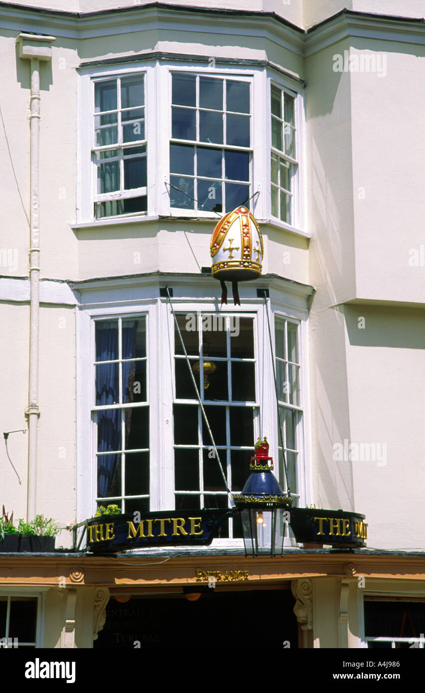 Il Mitre public house Oxford Inghilterra Foto Stock