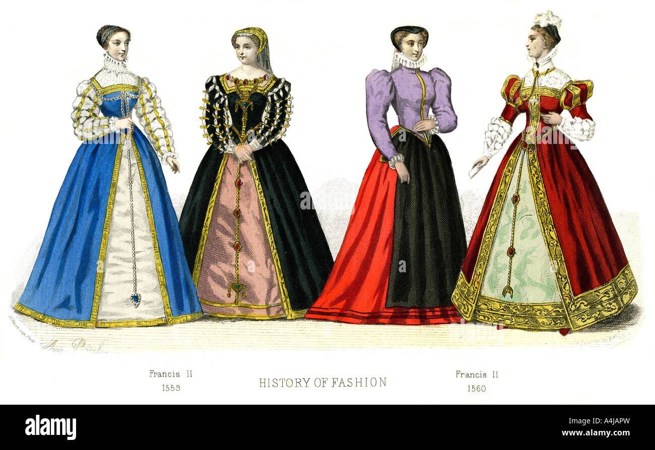Costume francese: Francesco II, (1882). Artista: sconosciuto Foto Stock