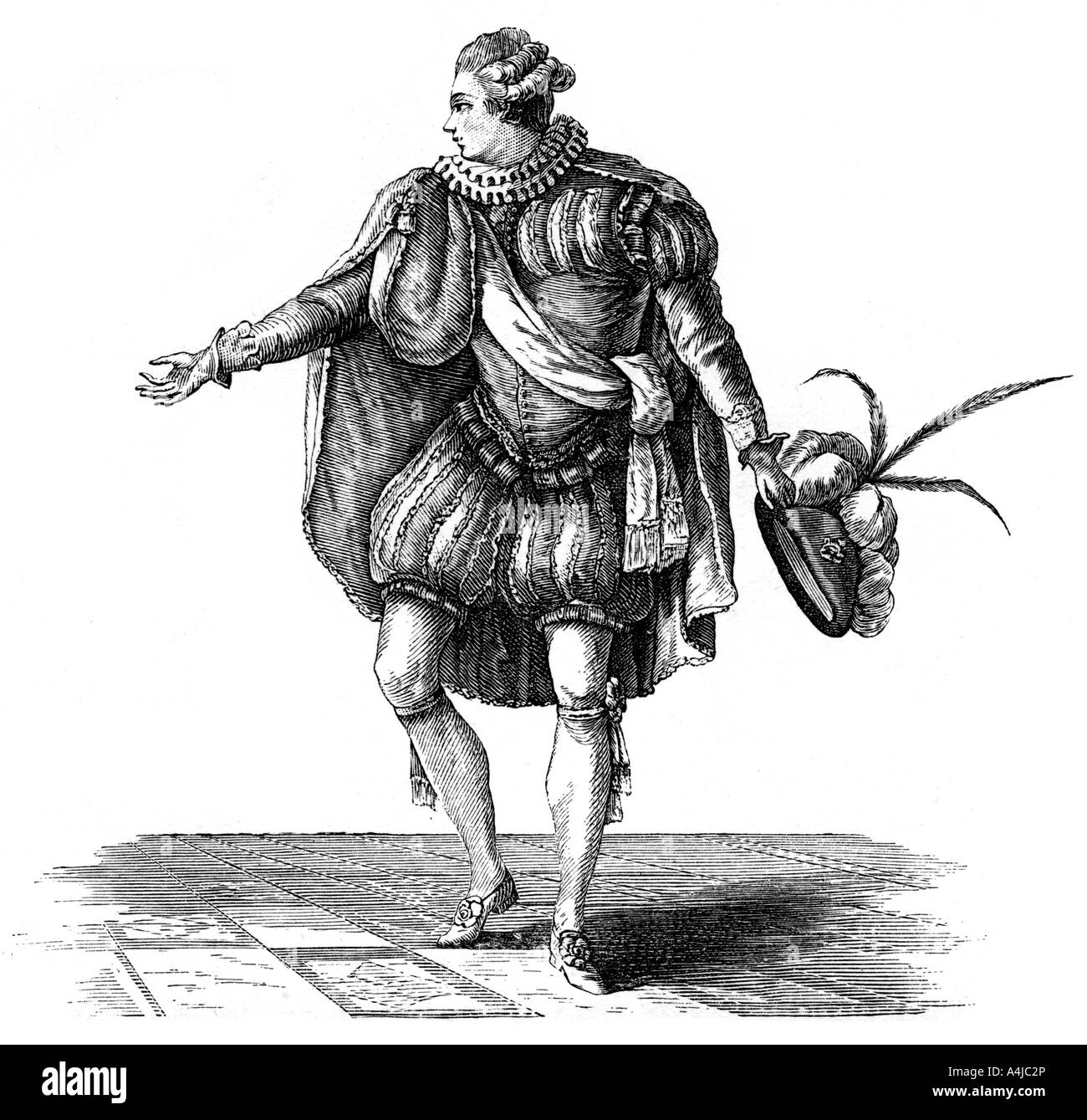 Enrico IV il costume, (1885). Artista: sconosciuto Foto Stock