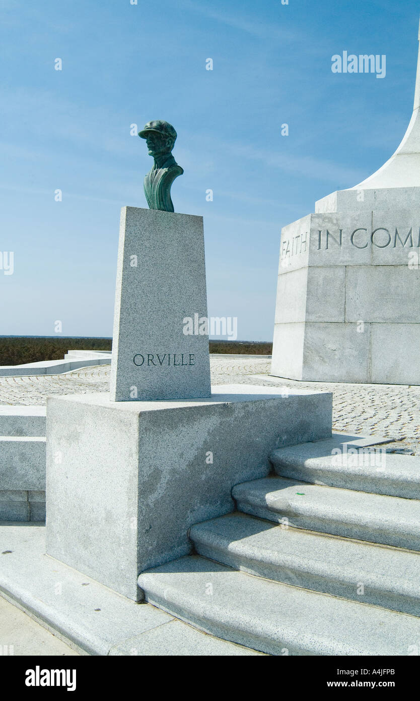 Wright Brothers National Memorial, Kill Devil Hill, North Carolina, 1932 Foto Stock