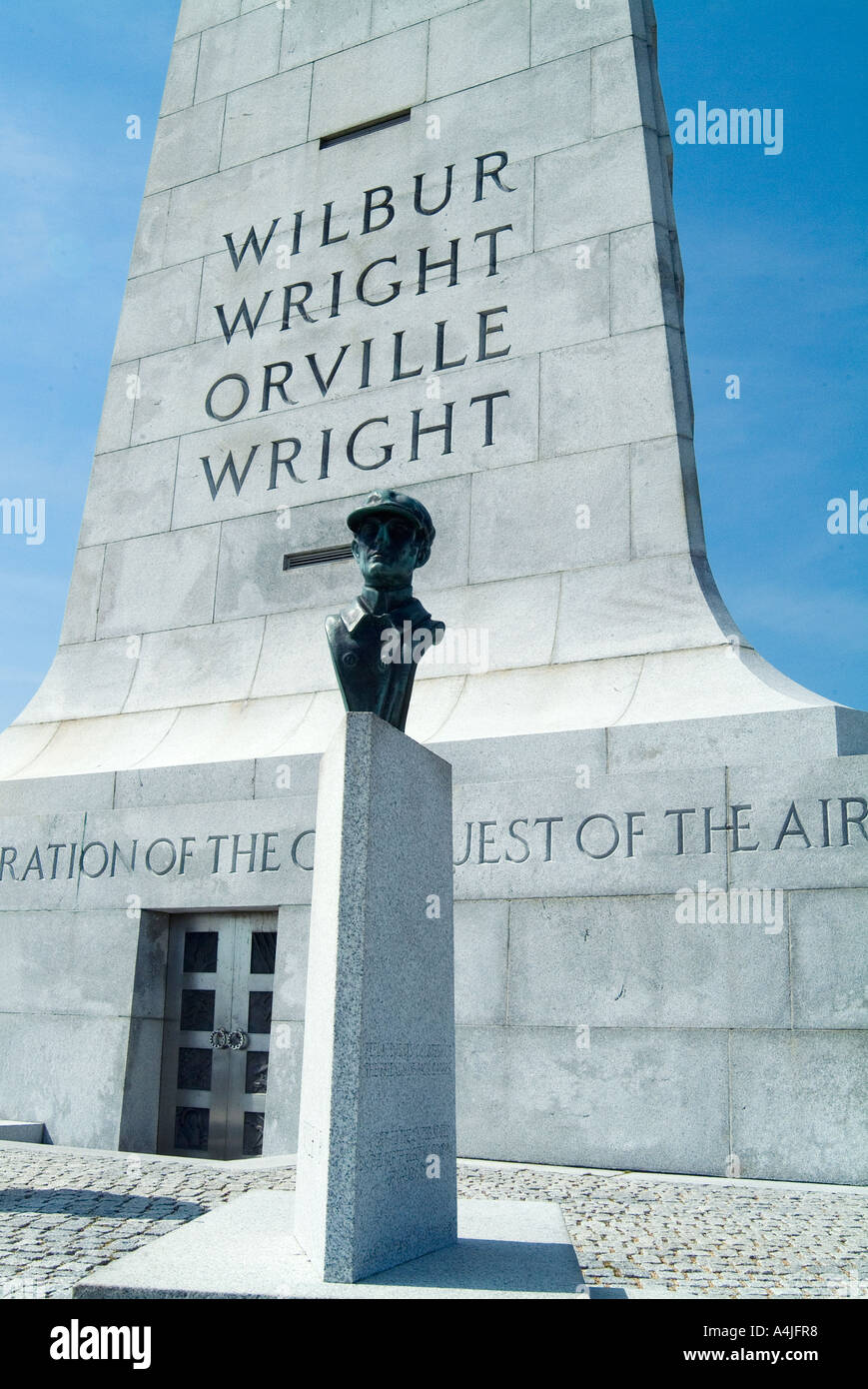 Wright Brothers National Memorial, Kill Devil Hill, North Carolina, 1932 Foto Stock