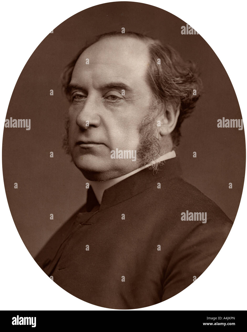 William Thomson, arcivescovo di York, 1878.Artista: Lock & Whitfield Foto Stock