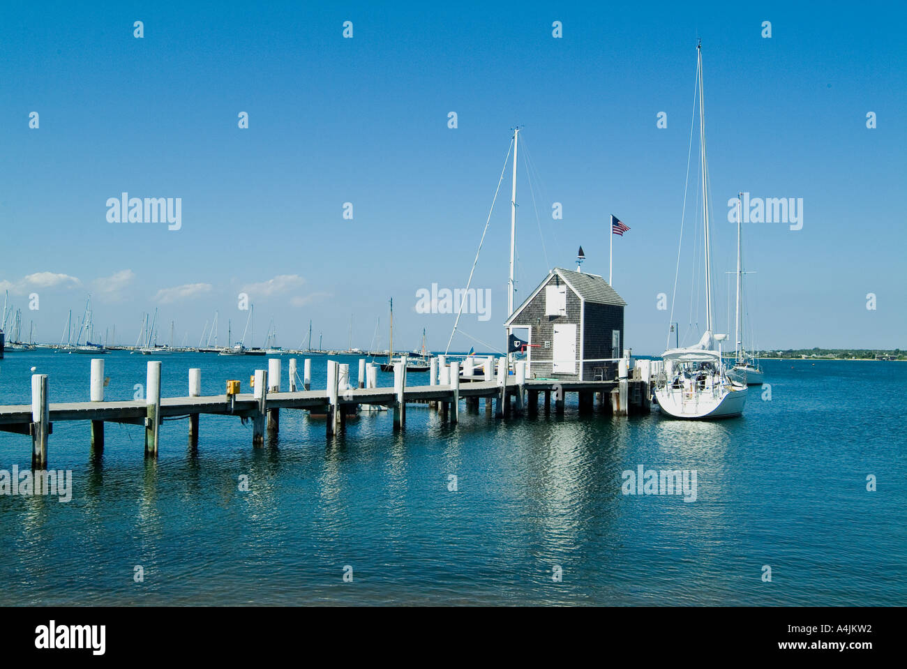 Vineyard Haven, Marthas Vineyard, Massachusetts Foto Stock