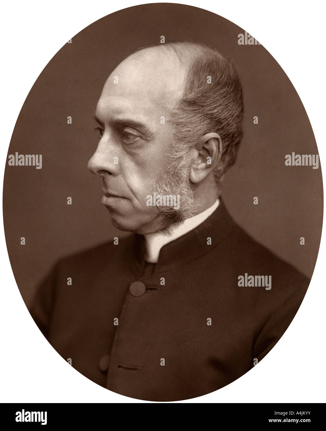 A destra il reverendo Anthony Wilson Thorold, Vescovo di Rochester, 188 Artista: sconosciuto Foto Stock