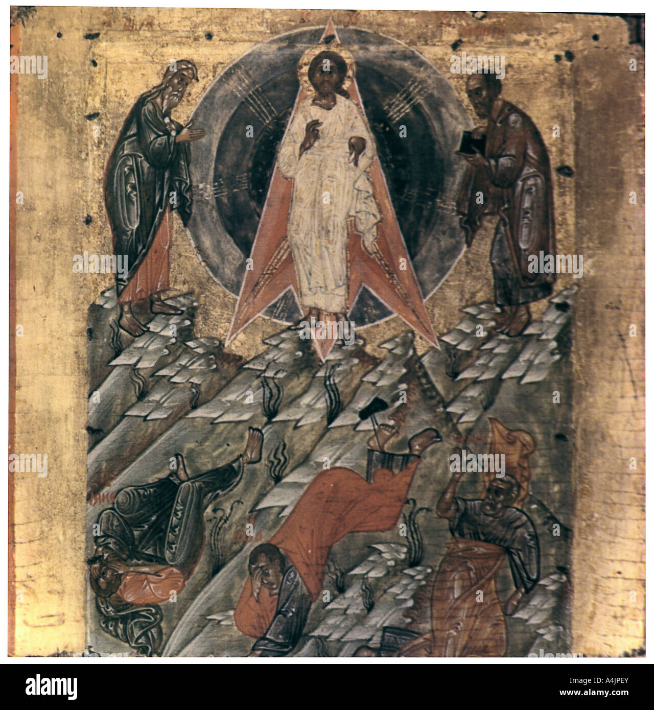 "Trasfigurazione", secolo XVII. Artista: Mosè Artista: sconosciuto Foto Stock
