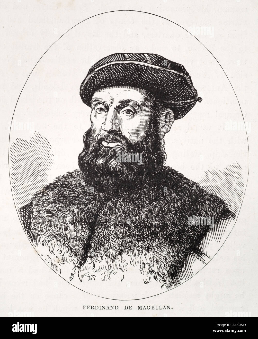 Ferdinando de Magellan 1480 1521 portoghese Portogallo explorer cartografo map maker navigator circumnavigare il mondo scoprire porto Foto Stock