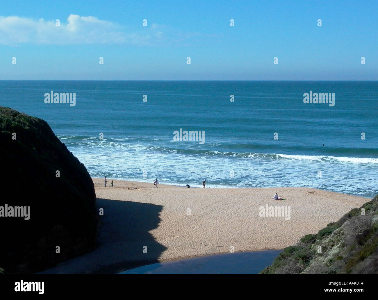 spiaggia della Valle Foto Stock