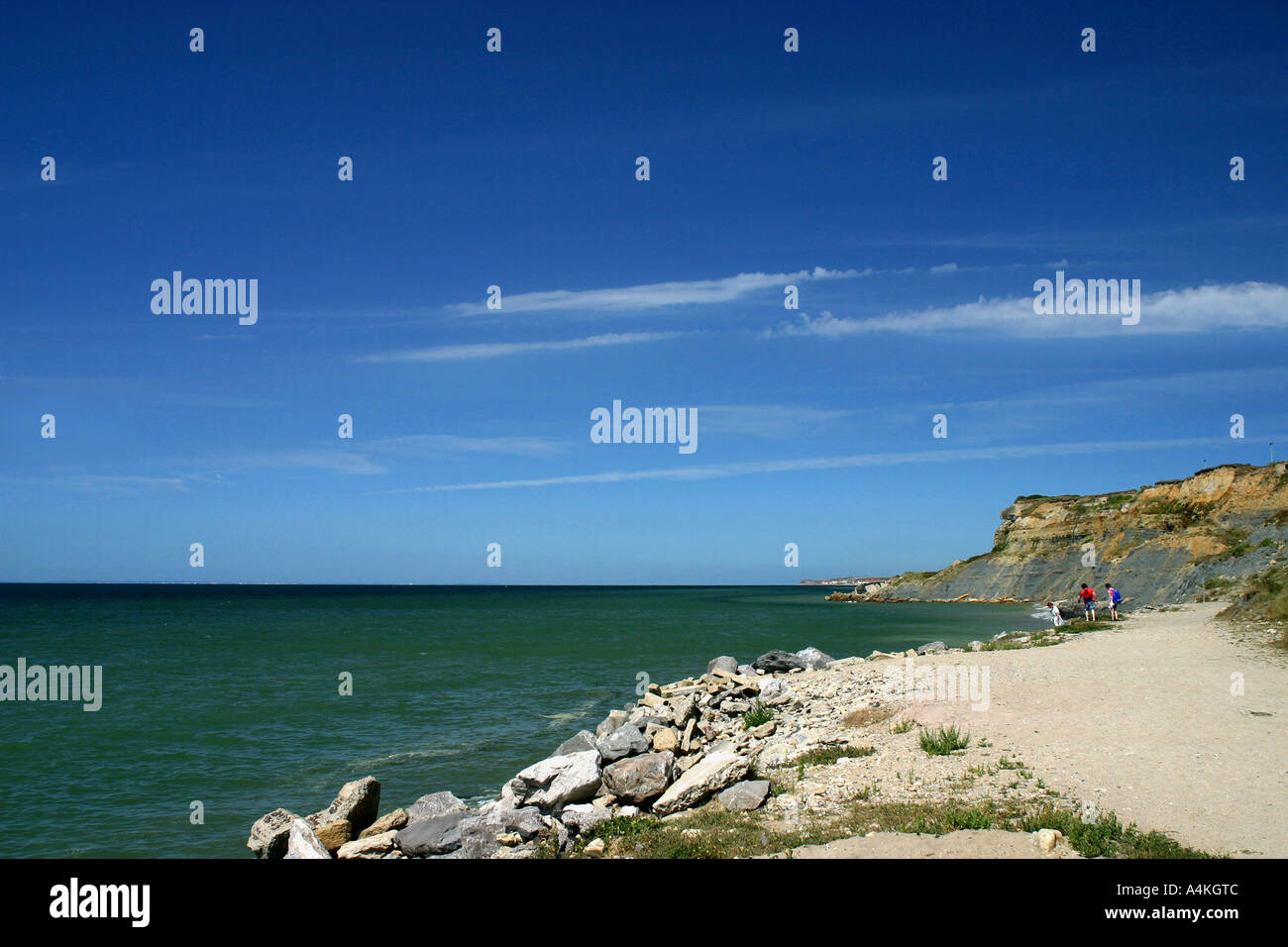 Francia, Cote-d'Opale, coast Foto Stock