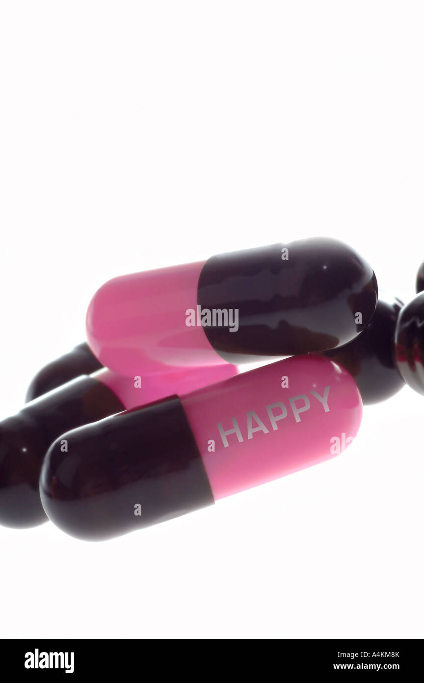 Happy Pills Foto Stock