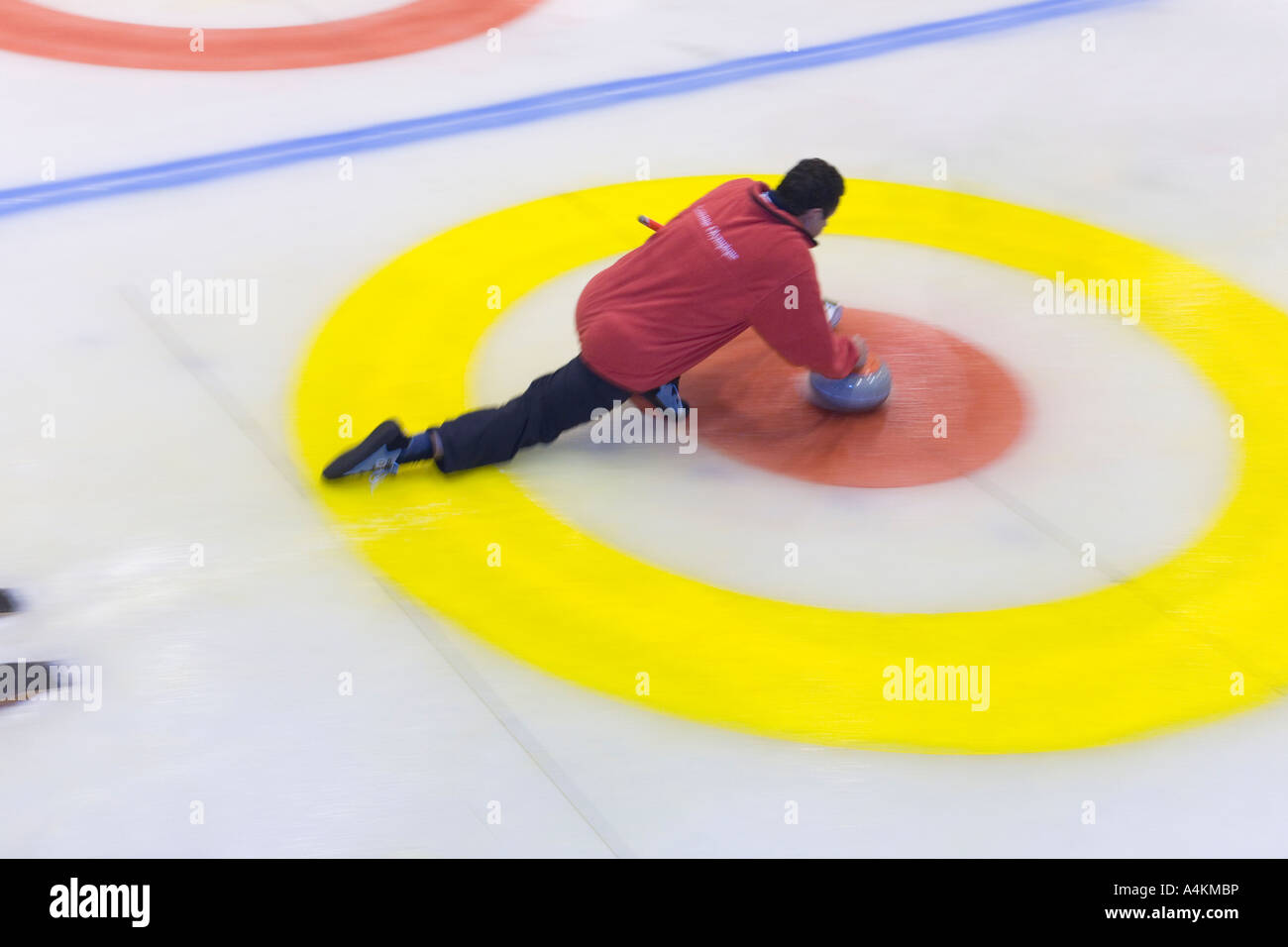 Torneo di curling organizzato dal Club di Curling Geneve ogni anno Foto Stock