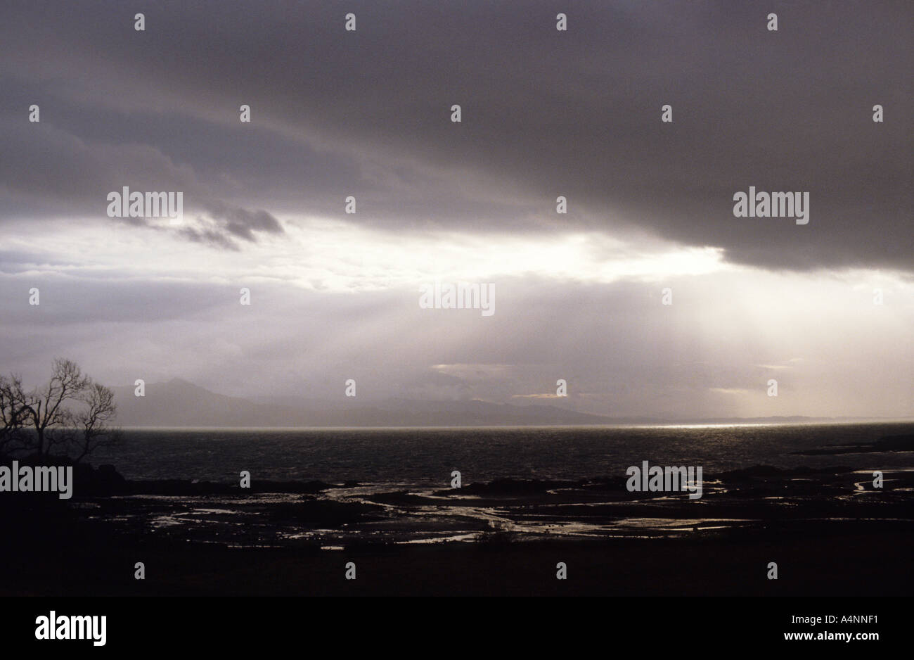 Suono di Sleat Isola di Skye in Scozia Foto Stock