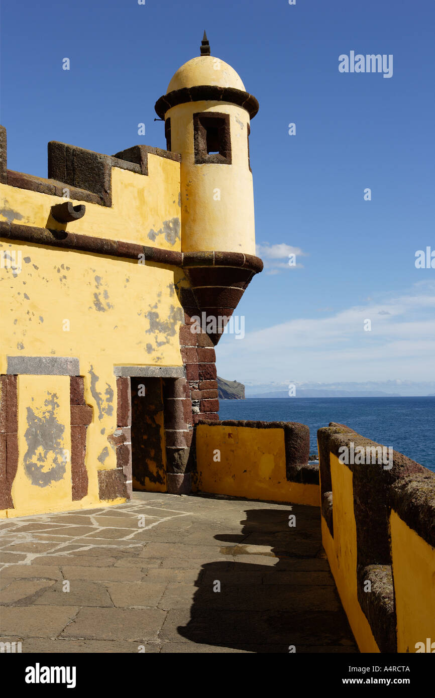 Museo di Arte Contemporanea, Sao Tiago Fort, Funchal, Madeira Foto Stock