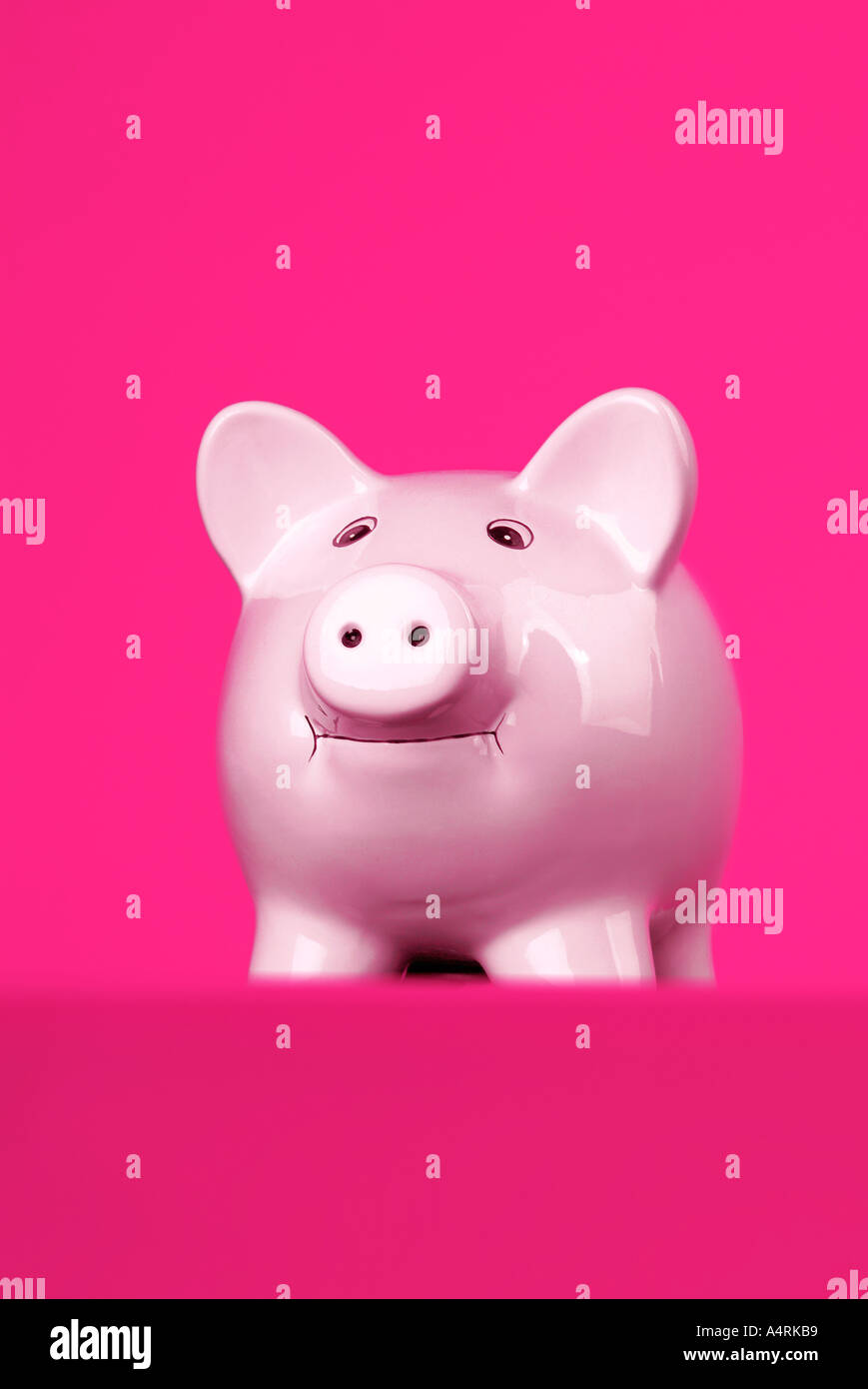 Salvadanaio piggybank Sparschwein Foto Stock