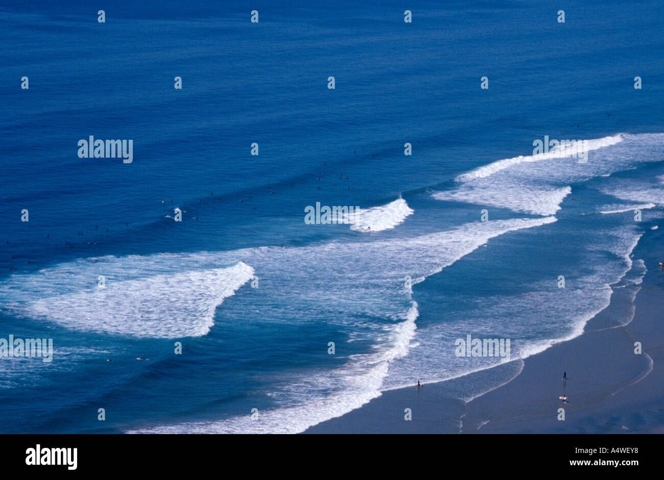 Oceano Pacifico, La Jolla, California Foto Stock