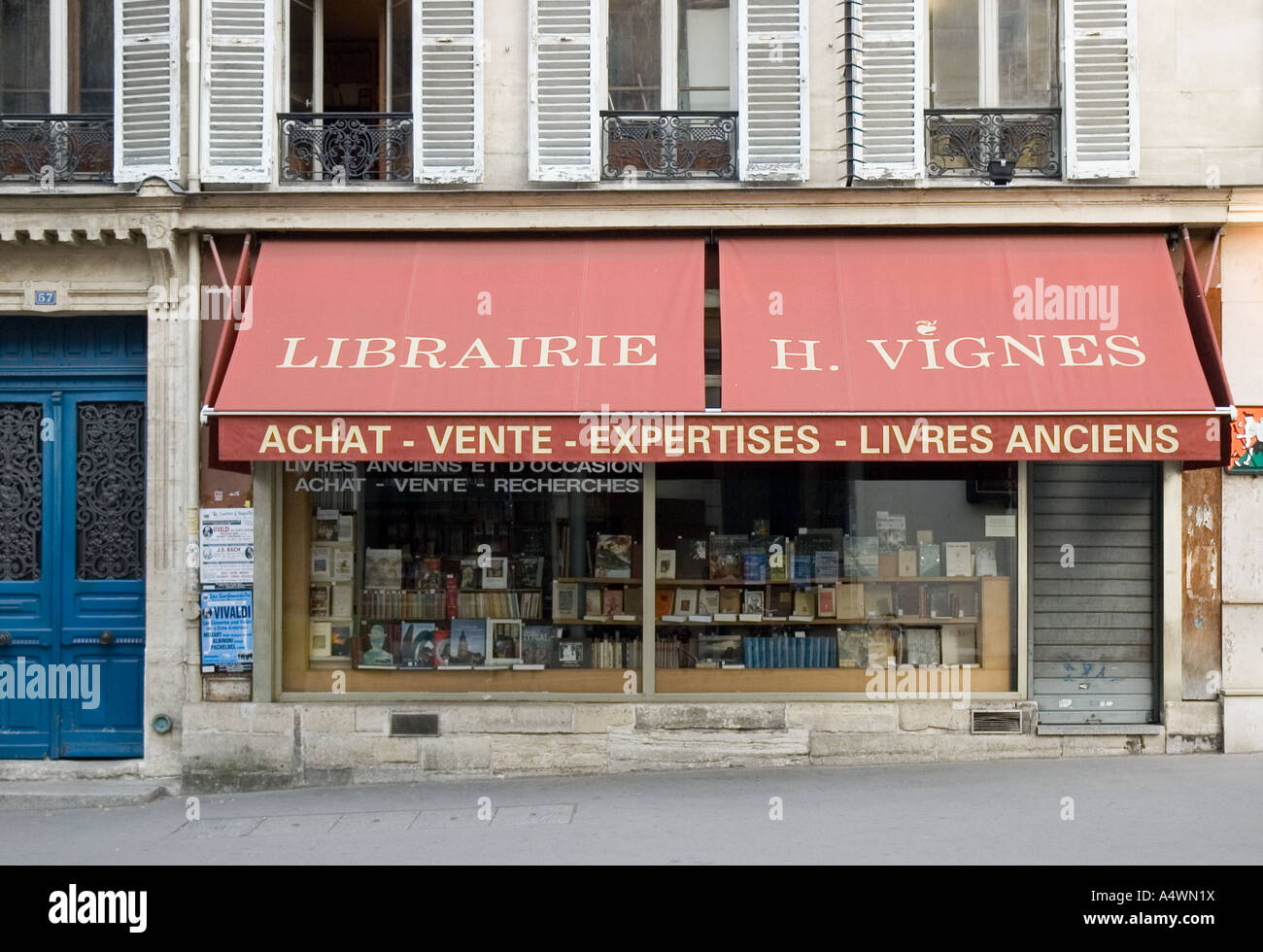 Librairie H. Vignes in Parigi Francia Foto Stock
