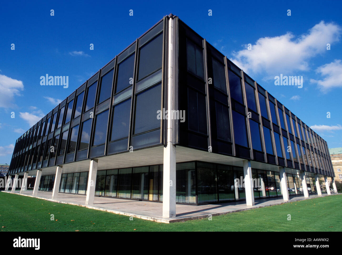 Il palazzo del governo del Baden Wuerttemberg a Stuttgart Germania Foto Stock