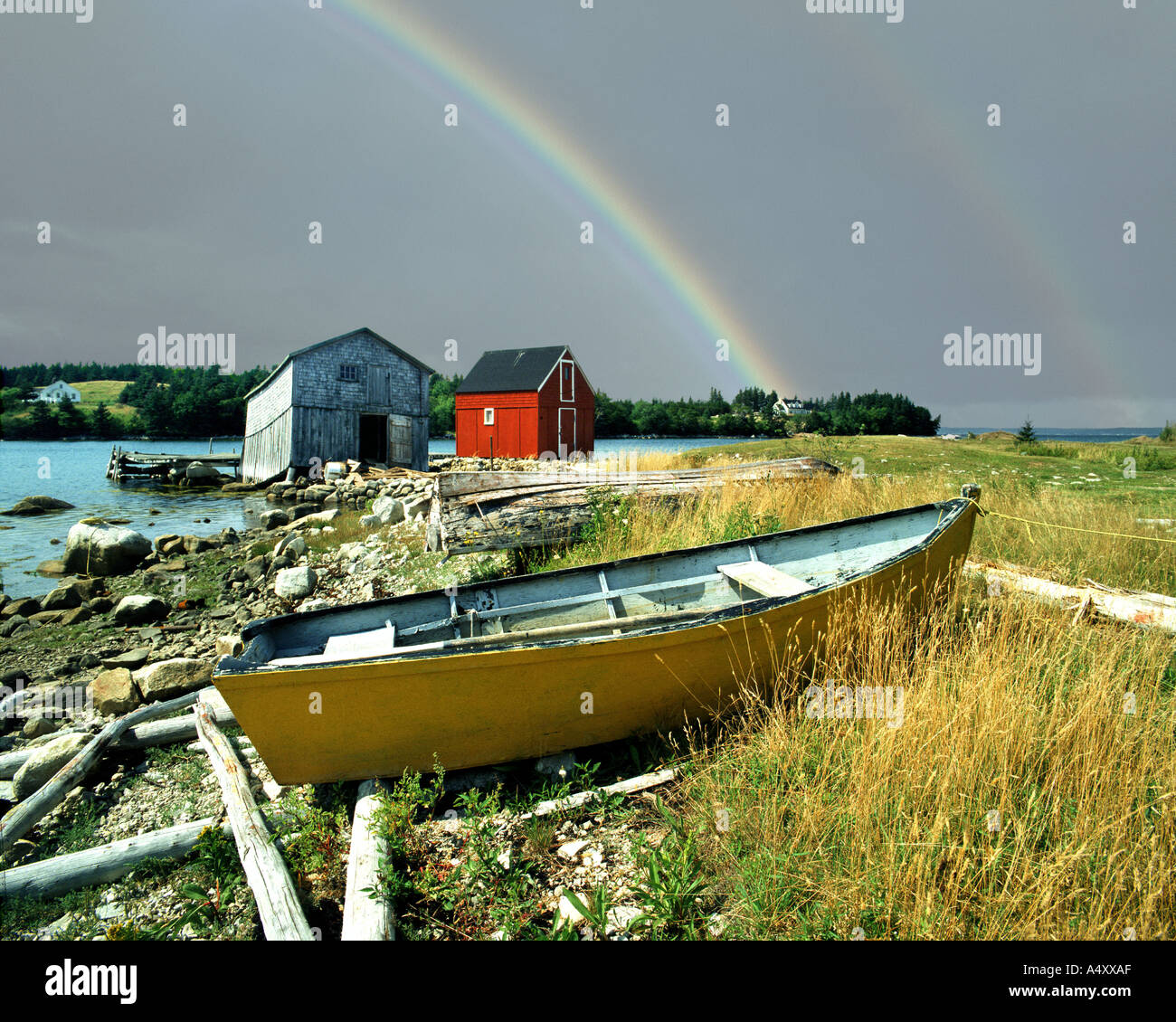 CA - NOVA SCOTIA: ampia baia nella contea di Lunenburg Foto Stock