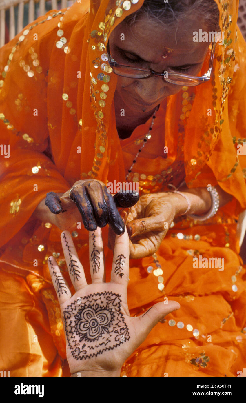 Desert festival Rajasthan in India Foto Stock